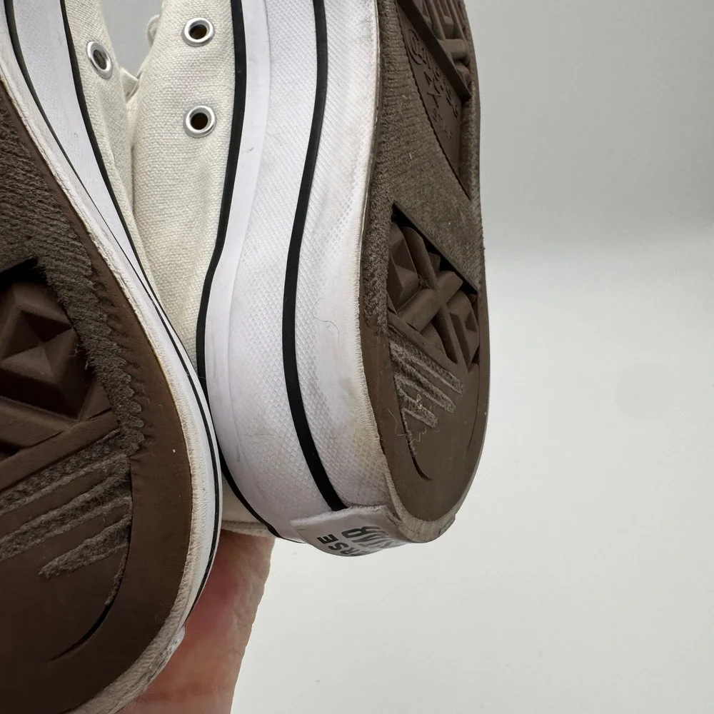 Converse Chuck Taylor All Star Lift Platform High Top White Sneaker 560846F 8.5W